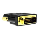Rocstor Y10C126-B1 cable gender changer DVI-D HDMI Black