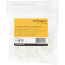 StarTech.com CBMSDCC3 cable clamp White 100 pc(s)