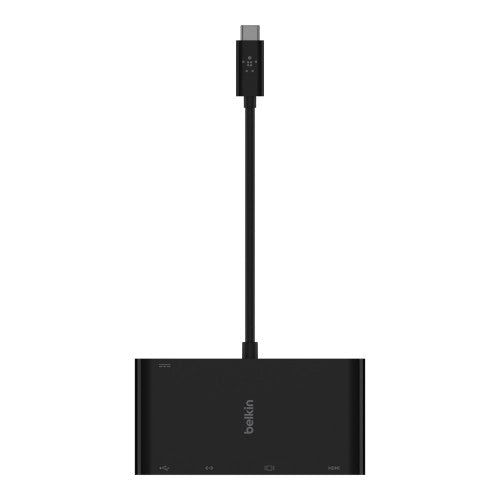 Belkin AVC004BK-BL laptop dock/port replicator Wired Black