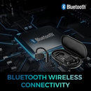 Adesso Xtream T4 Headset Wireless Ear-hook, In-ear Calls/Music USB Type-C Bluetooth Black