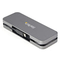 StarTech.com HB30CM4AB interface hub USB 3.2 Gen 1 (3.1 Gen 1) Type-C 5000 Mbit/s Black, Gray