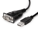 Rocstor Y10C898-B1 serial cable Black 39.4" (1 m) USB Type-A DB-9
