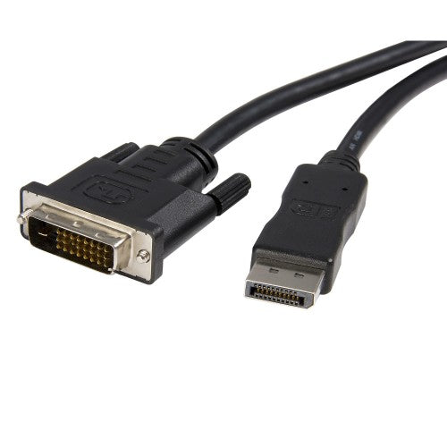 StarTech.com DP2DVIMM6 video cable adapter 70.9" (1.8 m) DisplayPort DVI-D Black
