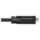 Tripp Lite P581-006 video cable adapter 72" (1.83 m) DisplayPort DVI-D Black, White