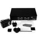 StarTech.com SV431DPUA KVM switch Black