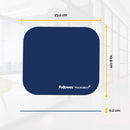 Fellowes Microban Mouse Pad Navy Blue