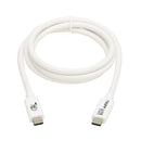 Tripp Lite U521-1P0M-WH USB cable USB4 Gen 2x2 39.4" (1 m) USB C White