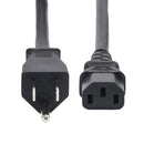 StarTech.com 271B-6800-POWER-CORD power cable Black 94.5" (2.4 m) NEMA 5-15P C13 coupler