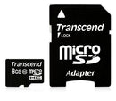 Transcend TS8GUSDHC10 memory card 8 GB MicroSDHC NAND Class 10