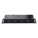 StarTech.com ST4300USBM interface hub USB 3.2 Gen 1 (3.1 Gen 1) Type-B 5000 Mbit/s Black