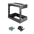 StarTech.com RK812WALLOA rack cabinet 8U Wall mounted rack Black