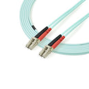 StarTech.com A50FBLCLC2 InfiniBand/fibre optic cable 78.7" (2 m) LC Turquoise