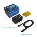 Sabrent AX-TPCS mobile device charger MP3, Smartphone, Tablet Black AC Indoor