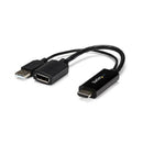 StarTech.com HD2DP video cable adapter Black
