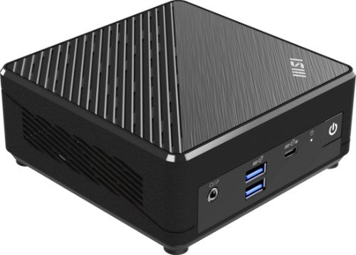 MSI Cubi N ADL 048US Intel® N N100 4 GB DDR4-SDRAM 128 GB SSD Windows 11 Pro Mini PC Black