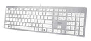 Adesso AKB-730UW keyboard Home/Office USB QWERTY UK International White