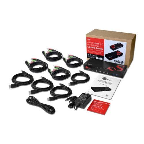 Siig CE-H25611-S1 KVM switch Black