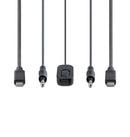 StarTech.com C2-D46-UC2-CBL-KVM KVM switch Black