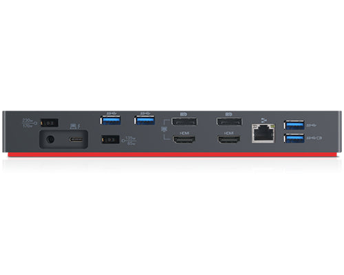 Lenovo Thunderbolt 3 Workstation Dock Gen 2 Wired Black
