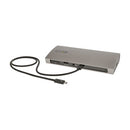 StarTech.com TB4CDOCK laptop dock/port replicator Wired Thunderbolt 4 Black, Gray