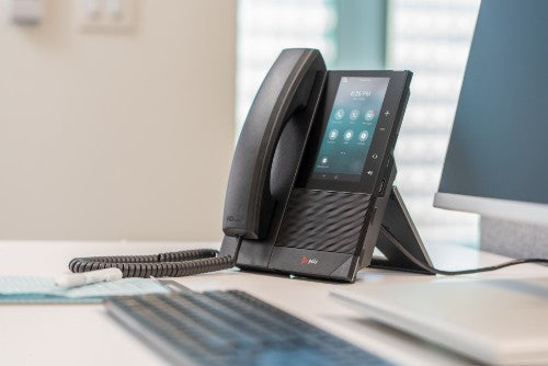 POLY CCX 505 Business Media Phone for Microsoft Teams and PoE-enabled GSA/TAA
