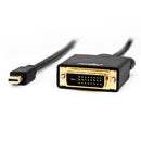 Rocstor Y10C164-B1 video cable adapter 70.9" (1.8 m) Mini DisplayPort DVI-D Black