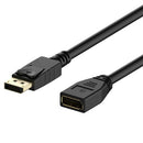 4XEM 4XDPEXT15 DisplayPort cable 180" (4.57 m) Black