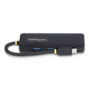 StarTech.com H5C4A-USB-HUB interface hub USB 3.2 Gen 1 (3.1 Gen 1) Type-C 5000 Mbit/s Black