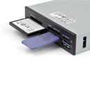 StarTech.com 35FCREADBU3 card reader IDC Black, Metallic