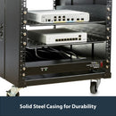 StarTech.com RKPW081915 power distribution unit (PDU) 8 AC outlet(s) 1U Black