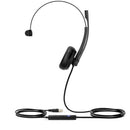Yealink UH34 Mono Teams Headset Wired Head-band Office/Call center USB Type-A Black