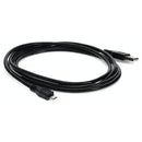 AddOn Networks USB2MICROUSB1 USB cable USB 2.0 11.8" (0.3 m) USB A Micro-USB B Black