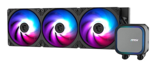 MSI MAG CORELIQUID A13 360 computer cooling system Motherboard, Processor All-in-one liquid cooler 4.72" (12 cm) Black 1 pc(s)