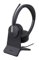 Yealink BH70 Dual with Stand Teams Headset Wireless Head-band Office/Call center USB Type-A Bluetooth Charging stand Black