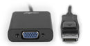 Rocstor 0.15m, Displayport/VGA 5.91" (0.15 m) VGA (D-Sub) Black