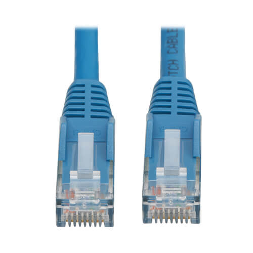 Tripp Lite N201L-01M-BL networking cable Blue 39.4" (1 m) Cat6 U/UTP (UTP)