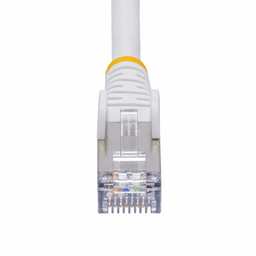 StarTech.com NLWH-50F-CAT8-PATCH networking cable White 598.4" (15.2 m) S/FTP (S-STP)