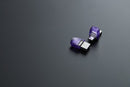 Kingston Technology DataTraveler microDuo 3C USB flash drive 256 GB USB Type-A / USB Type-C 3.2 Gen 1 (3.1 Gen 1) Stainless steel, Purple