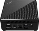 MSI Cubi N ADL 048US Intel® N N100 4 GB DDR4-SDRAM 128 GB SSD Windows 11 Pro Mini PC Black