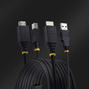 StarTech.com HU1226-KVM-CABLE KVM cable Black 70.9" (1.8 m)