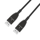 4XEM 4XFIBERDPAOC20M DisplayPort cable 787.4" (20 m) Black