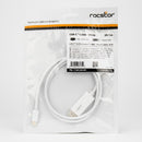 Rocstor Y10C239-W1 video cable adapter 39.4" (1 m) DisplayPort USB Type-C White