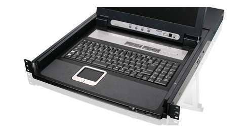 iogear GCL1808KITU rack console 17" 1280 x 1024 pixels Black, Gray