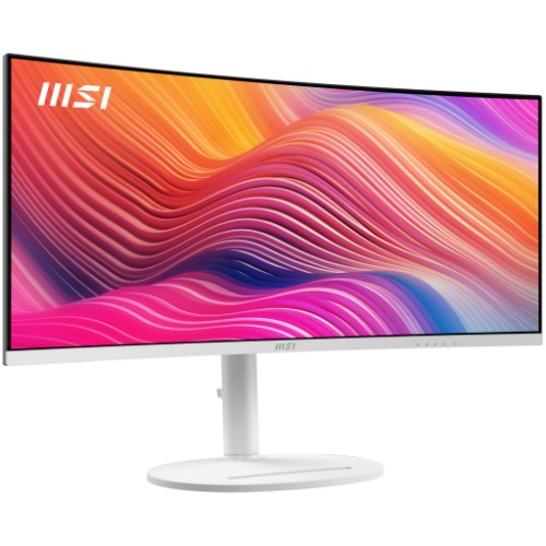 MSI Modern MD342CQPW computer monitor 34" 3440 x 1440 pixels UltraWide Quad HD White