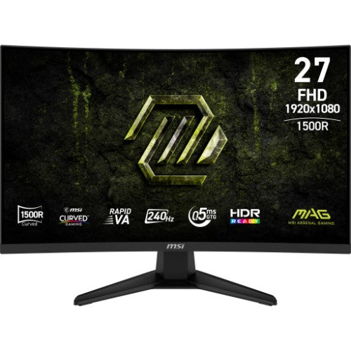 MSI MAG 275CF X24 computer monitor 27" 1920 x 1080 pixels Full HD LCD Black