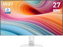 MSI Pro MP275W E2 computer monitor 27" 1920 x 1080 pixels Full HD LED White
