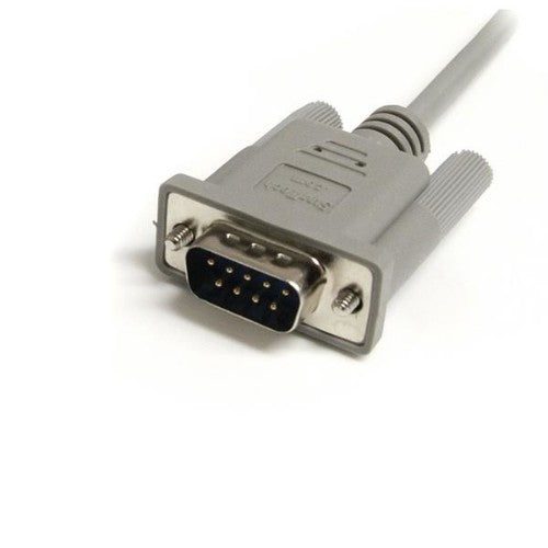 StarTech.com 25 ft. 9-pin Straight Through Cable (M/F) KVM cable Gray 300" (7.62 m)