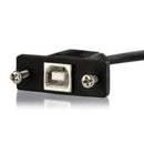 StarTech.com USBPNLBFBM3 USB cable USB 2.0 35.8" (0.91 m) USB B Black