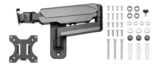Siig CE-MT2L12-S1 monitor mount / stand 32" Black Wall