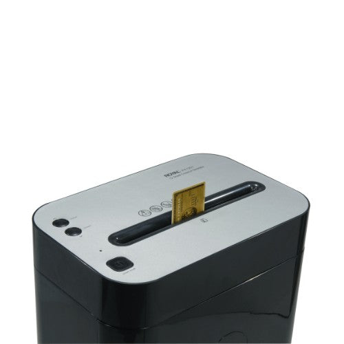 Royal PX1201 paper shredder Cross shredding Black, Silver